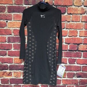 Women's Nike Air Dress Black New With Tags Size Small DV8064-010 Sample